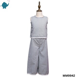 Max & MiaKid Girl Two Pieces Set MM9942 Indigo (XL)