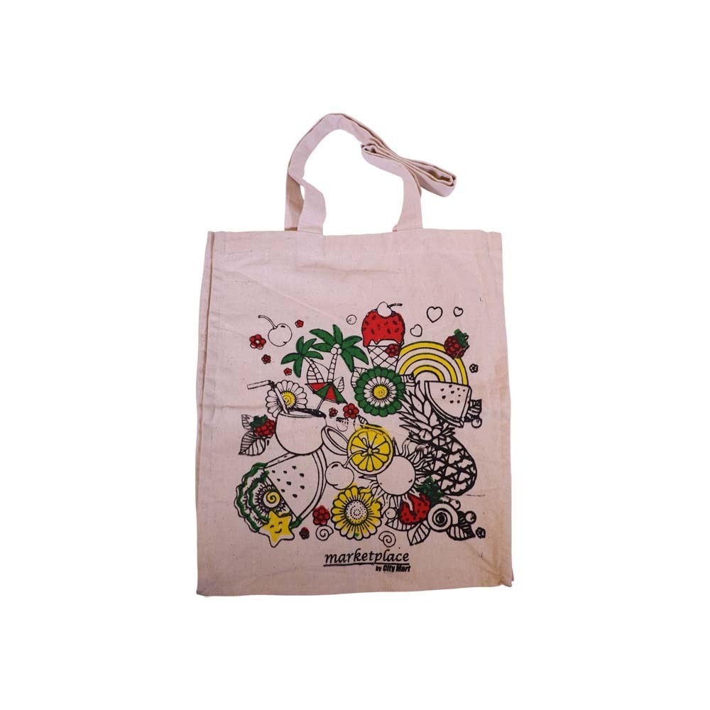 MP Cotton Tote Bag 13 x 16 x 8in