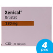 Xenical 120Mg 21`S 1X4