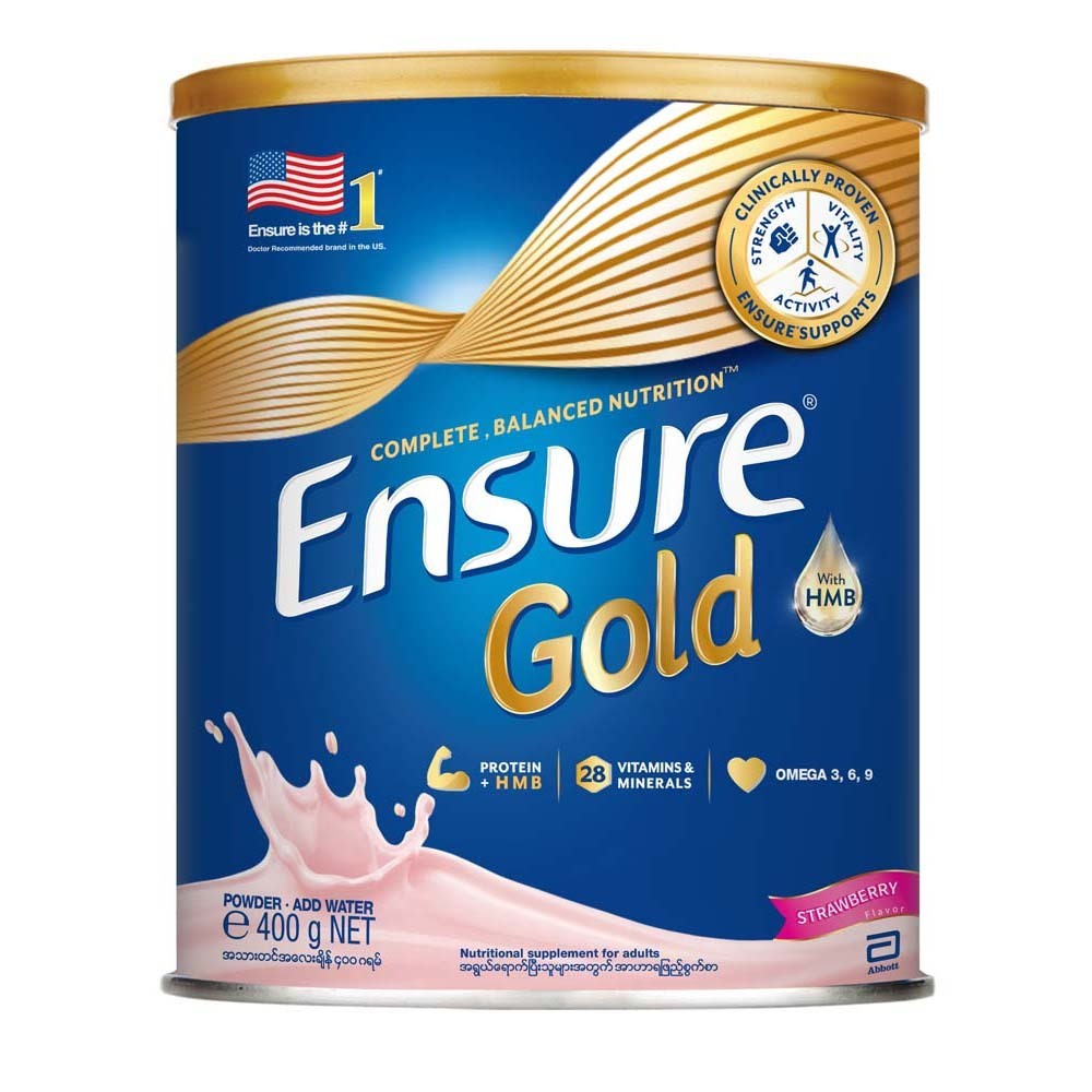 Ensure Gold Milk Powder Strawberry 400G