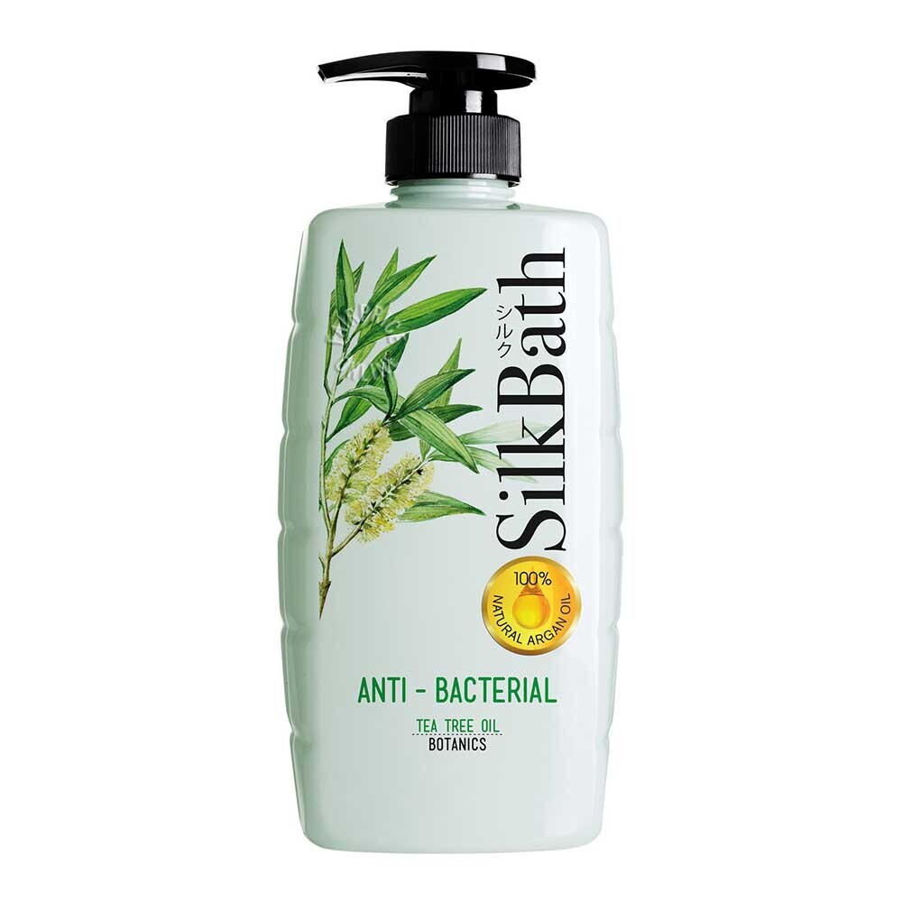 Silkpro Silk Bath Anti-Bacterial Tea Tree Oil Body Shower 750ML