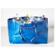 Ikea Frakta Carrier Bag, Large, Blue, 55X37X35 CM/71 L  602.992.19