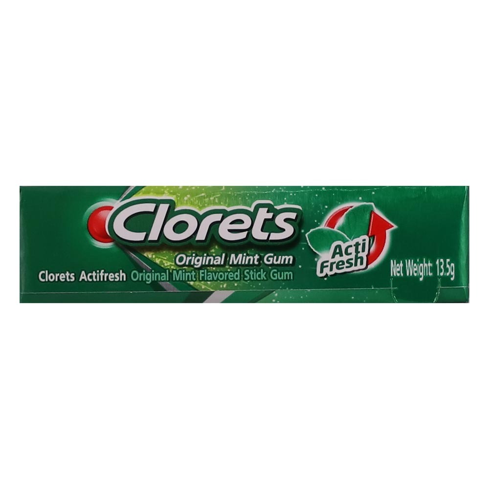 Clorets Gum Stick Cool Mint 13.5G | ပီကေများ | ချိုချဥ် နှင့် ဂျယ်လီ ...