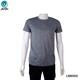 Max & Mia Men Sport Shirt LBB002 Gray Strike Medium