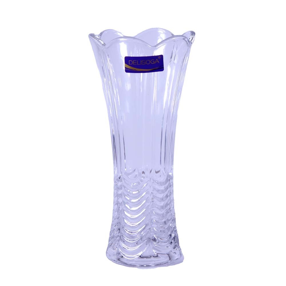 Delisoga Glass Flower Vase 7.5in FP-0003