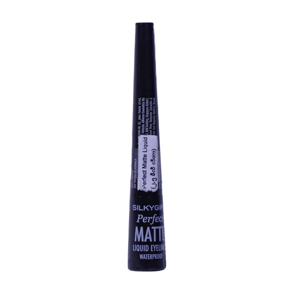 Silkygirl Perfect Matte Liquid Eyeliner 2.5ML 01