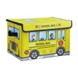 Baby Cele Foldable Bus Toy Box (Small) Yellow