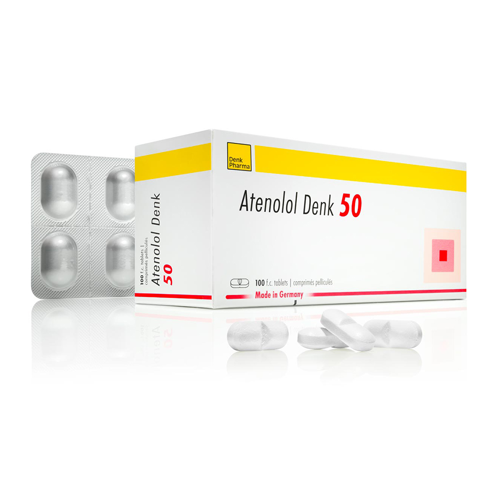 Atenolol Denk 50MG 10Tablets