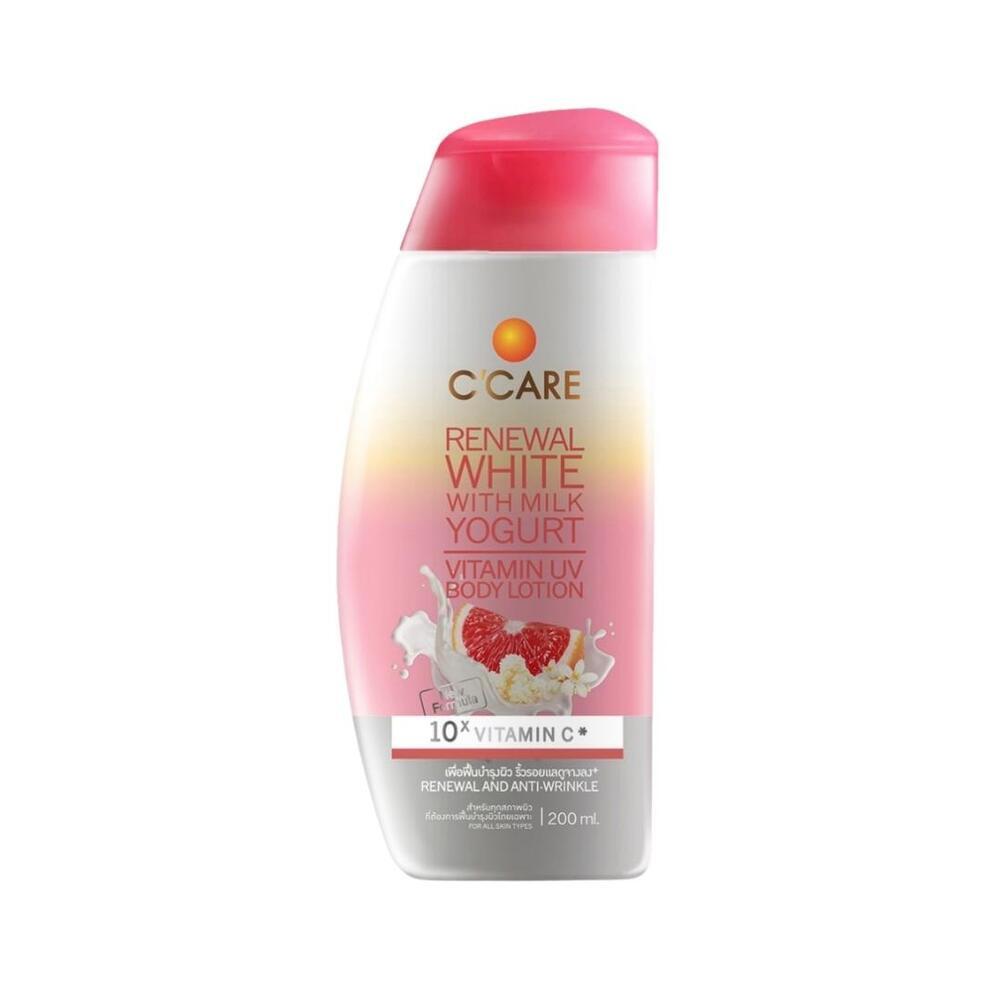 C'Care Renewal White With Milk Yogurt Vitamin UV Body Lotion 200ML