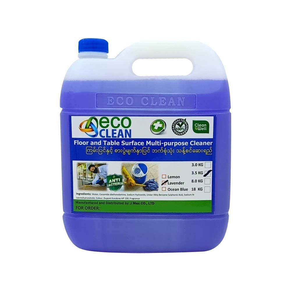 Eco Clean Floor & Surface Liquid (Lavender) 3.5KG