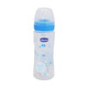Chicco Baby Well-Being Feeding Bottle 330ML Blue (4M+)
