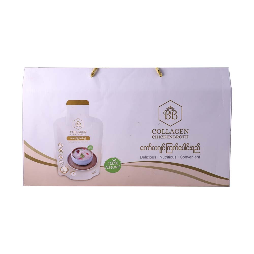 Bb Collagen Chicken Broth 6PCSx500ML (Thadingyut Gift Set)