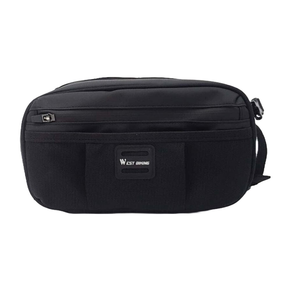 West Biking Spacious 2-in-1 Bicycle Handlebar Bag  CYC-WB-SHBAG-Black