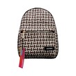Konoko Cotton Mini Backpack Medium (Brown Tweed)