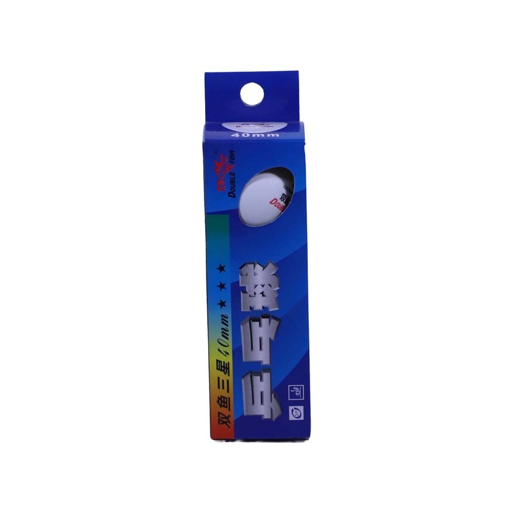 Double Fish Table Tennis Ball 3PCS (Three Star)