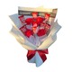 Artificial Roses & KitKat Chocolate Bouquet