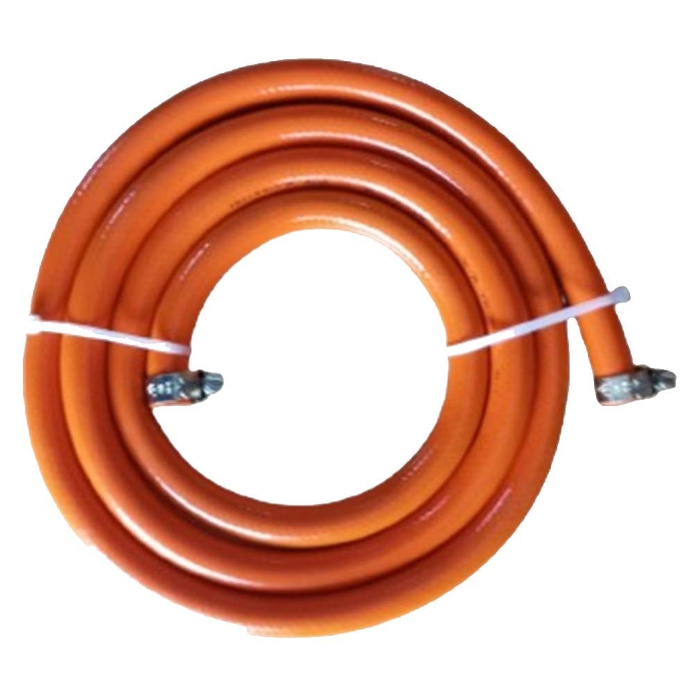 Namilux Gas LPG Hose 6' Orange + 2 Clips