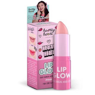 Hearty Heart Lip Glow Stick 3.2G Peach