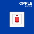 OPPLE F022013A-Switch-Neon-2 Pole-20A (White) Switch and Socket (OP-29-009)