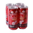 Ve Ve Fruit Juice Lychee 260ML x 4PCS