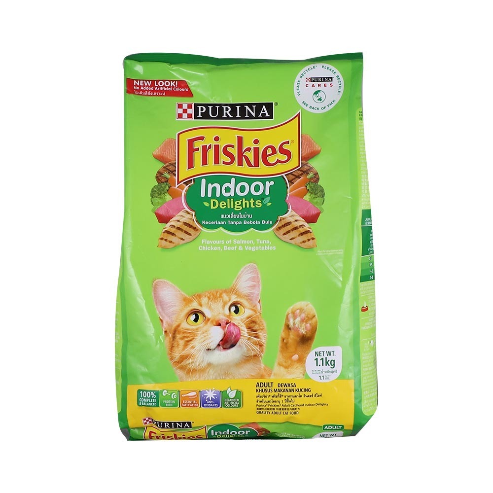Friskies Cat Food Adult Indoor Delights 1.1KG