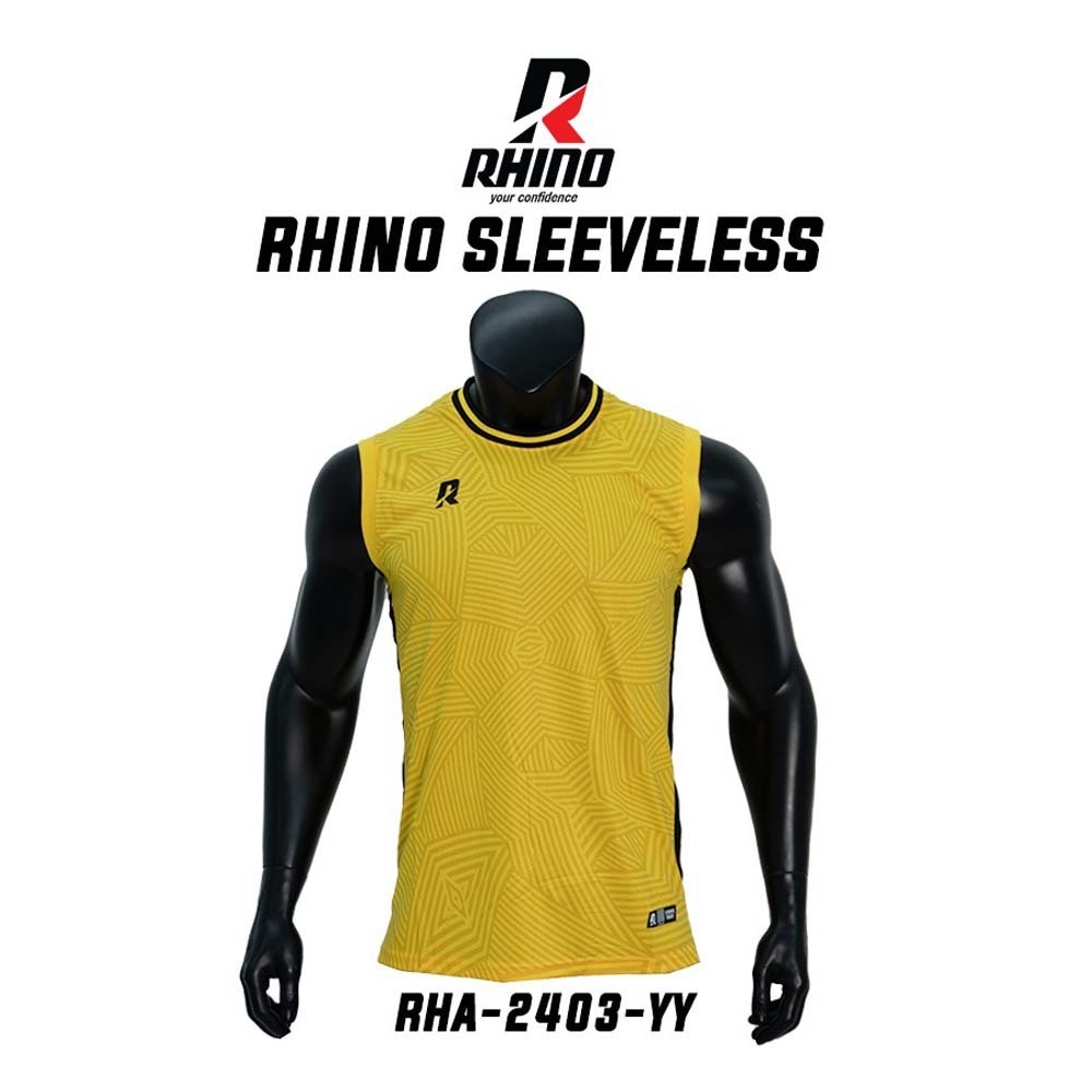 Rhino Rhino Sleeveless Yellow RHA-2403-YY 2XL