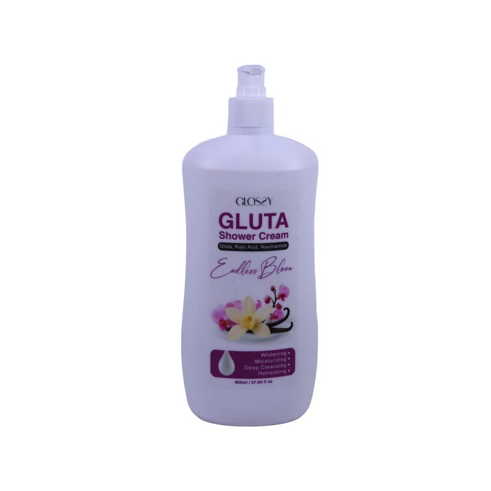 Glossy Gluta Shower Cream Endless Bloom 800ML