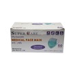 Super Care Medical Face Mask 3Ply 50PCS (Green)