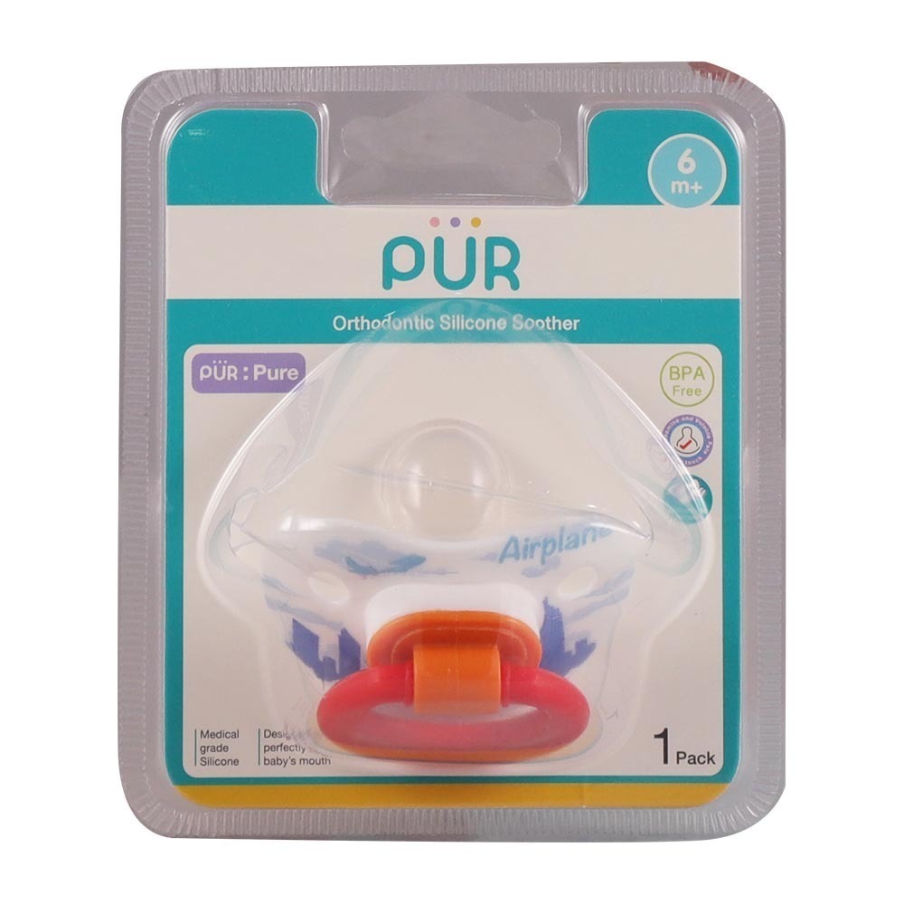 Pur Orthodontic Silicone Soother NO.14031 (6M+)