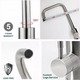 Kitchen Sink Stainless Steel
Faucet Tap-304 Faucet (Sliver) 30CM X 10CM X 5CM