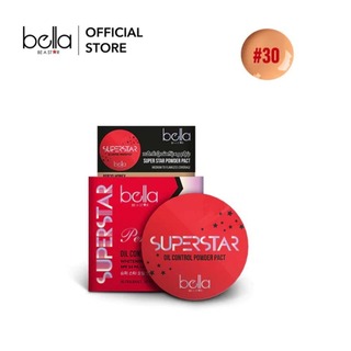 Bella Superstar Oil Control Powder Pact 4.5G (GB-10 Champagne)