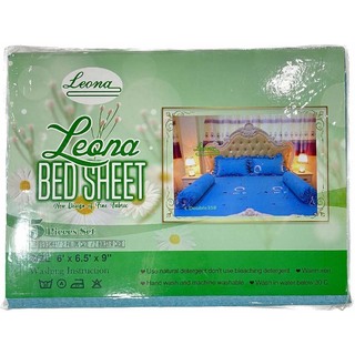 Leona Bed Sheet Double (6' x 6.5' x 9") L Double 359