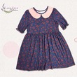 Lavender Girl Column Fashion Dress Design 90 Size-Small