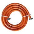 Namilux Gas LPG Hose 6' Orange + 2 Clips