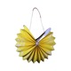 Uncle Gyi Floral Pumpkin Paper Lantern 10PCS x 1Pack Yellow