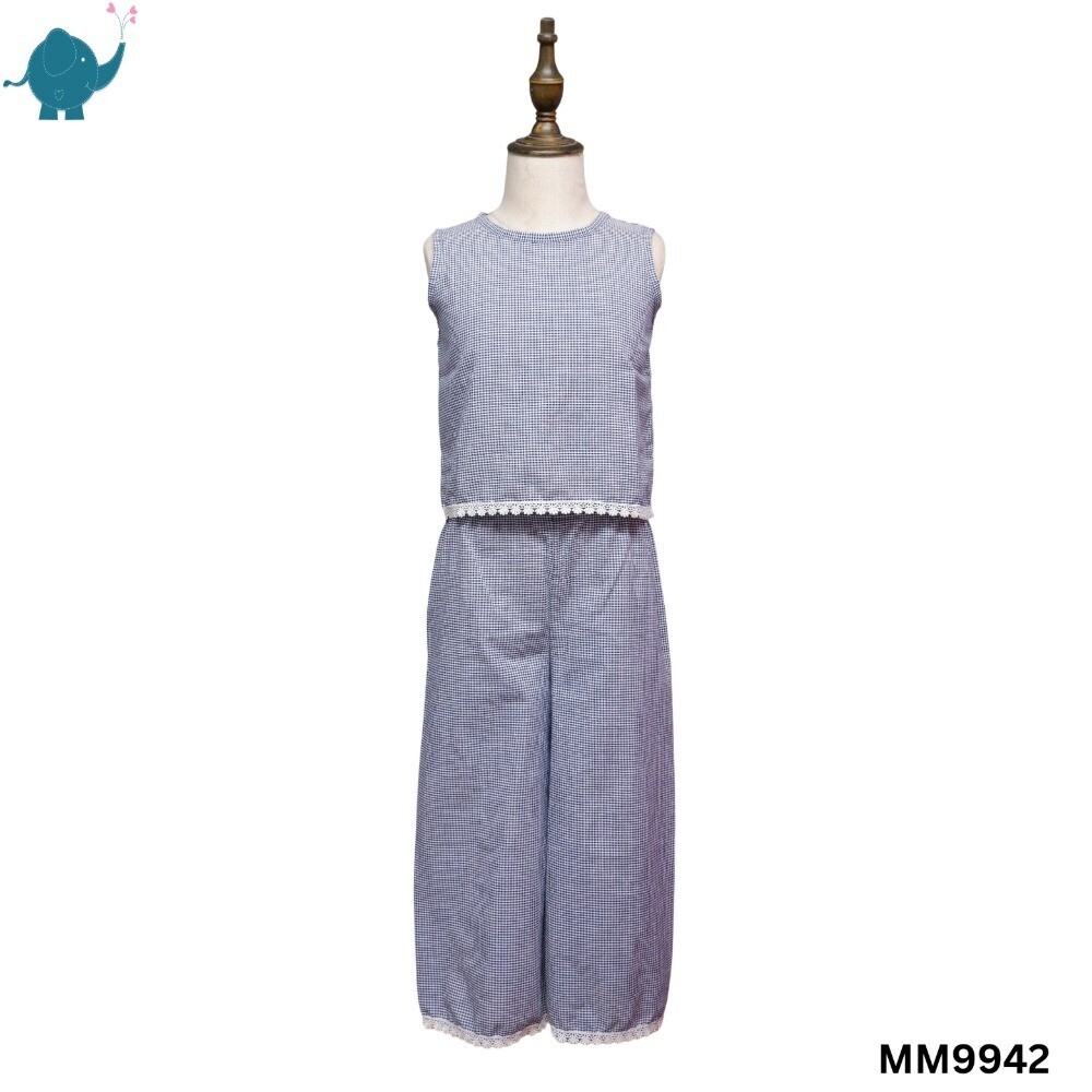 Max & MiaKid Girl Two Pieces Set MM9942 Indigo (XL)