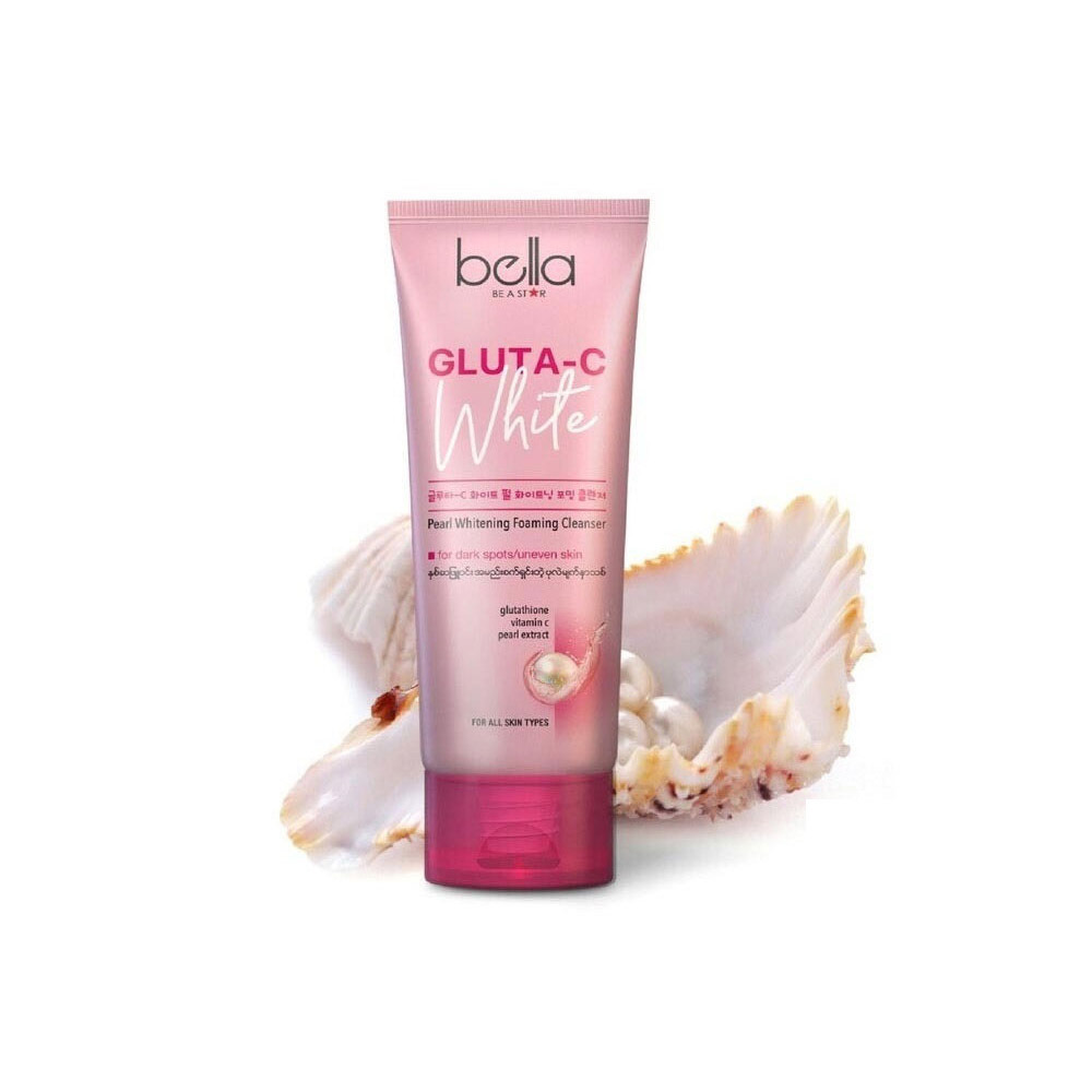 Bella Gluta-C White Pearl Foaming Cleanser 90G
