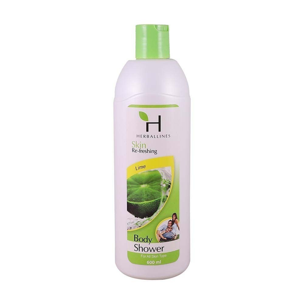 Herballines Skin Refreshing Body Shower 600ML (Lime)