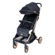 Lucky Baby Capella Air-Touch Stroller Black X9-BL