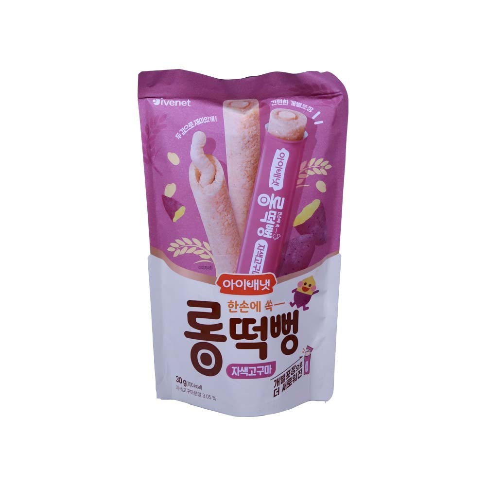 Ivenet Long Rice Roll Sweet Patato 30G (9M+)