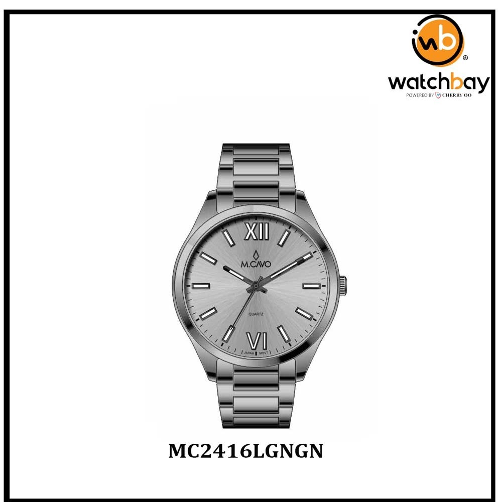 M.Cavo Men Watch MC2416LGNGN Cherry Oo