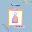 Womea Menstrual Cup (XS) Rainbow