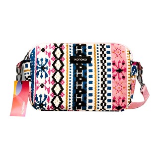 Konoko Twin Crossbody Bag (Pink)