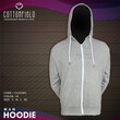 Cottonfield Men Hoodie with zip C45 (XL)