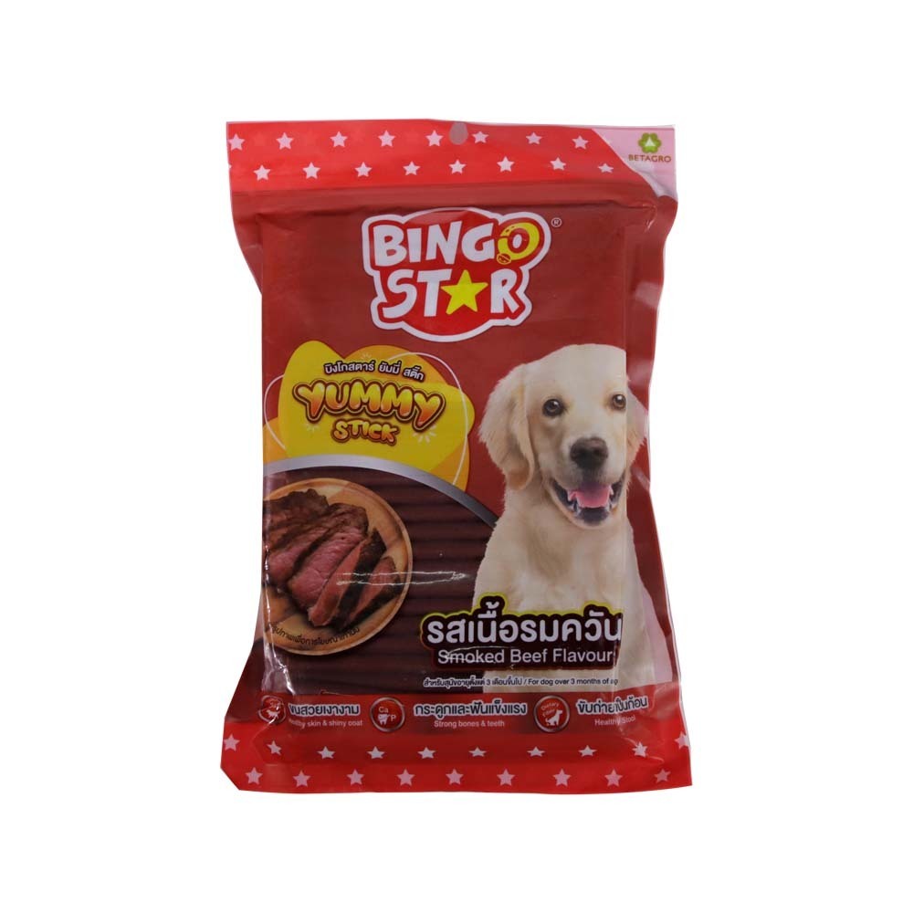 Bingo Star Dog Food Beef Snack 500G