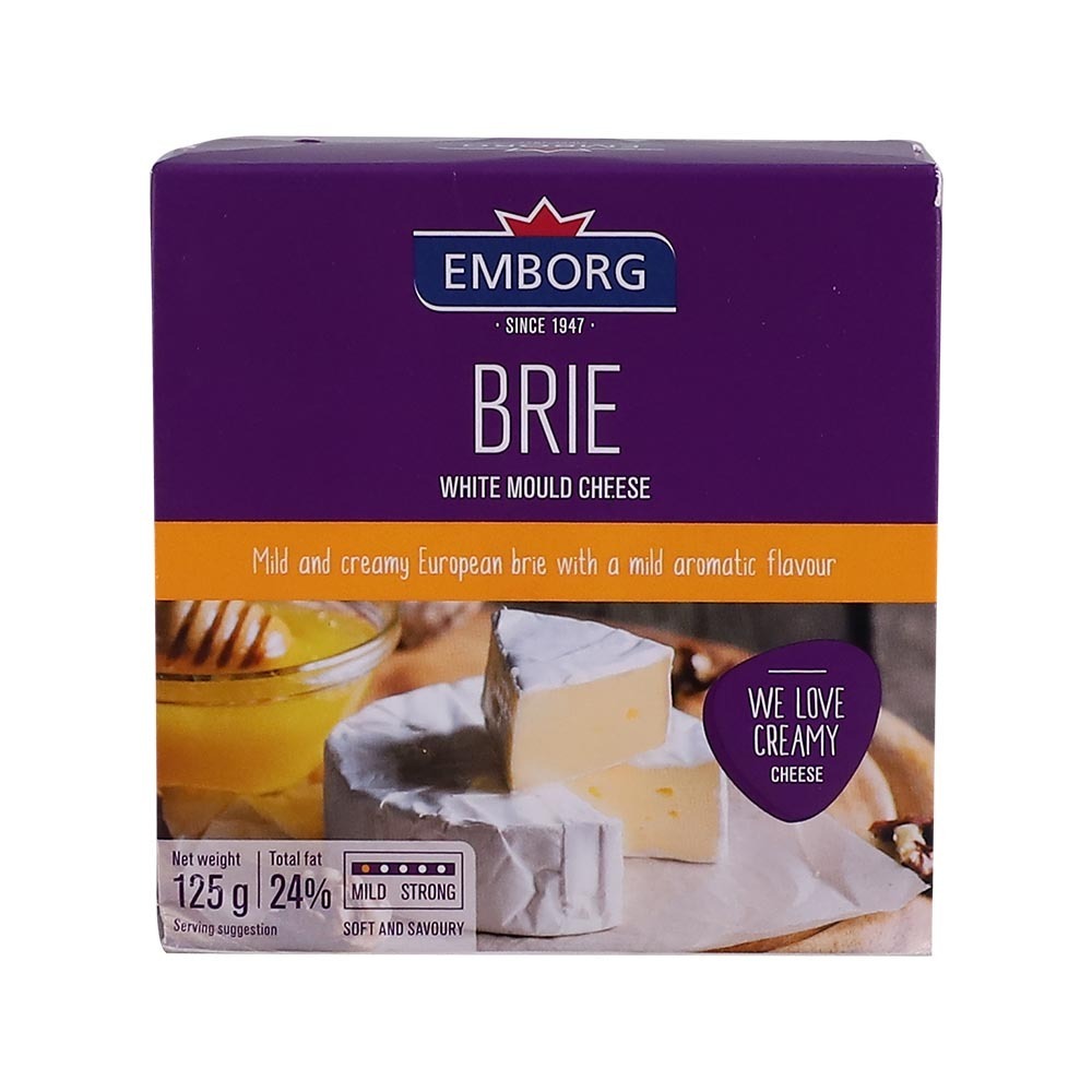 Emborg Brie Cheese 125G