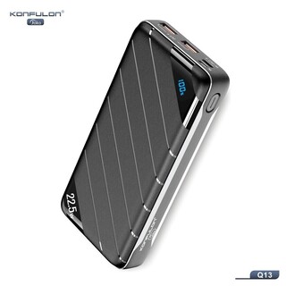 Konfulon Q-13 (20000mAh Fast Charging 22.5W Power Bank) Black