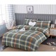 Rosemary 100% Cotton Double Bedsheet Set RM-003 Brown