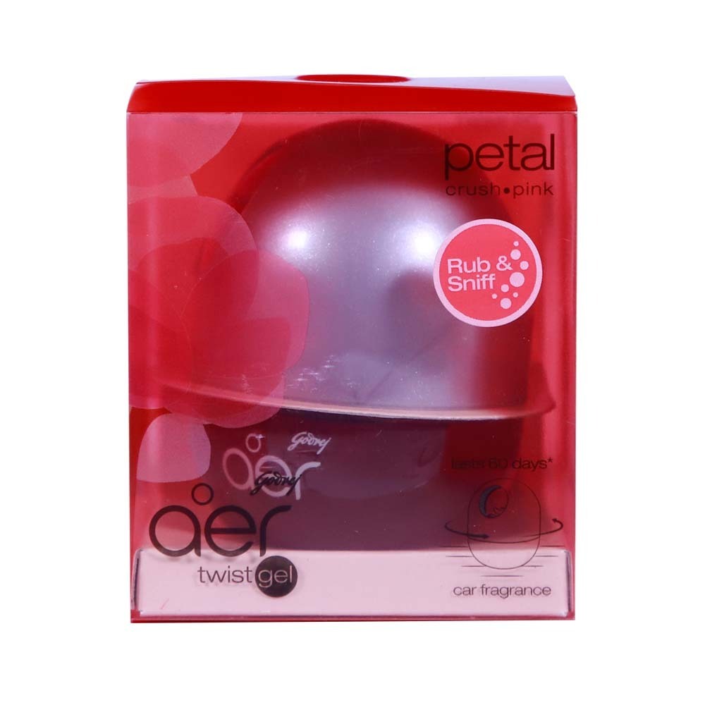 Aer Car Twist Gel Petal Crush Pink 45G