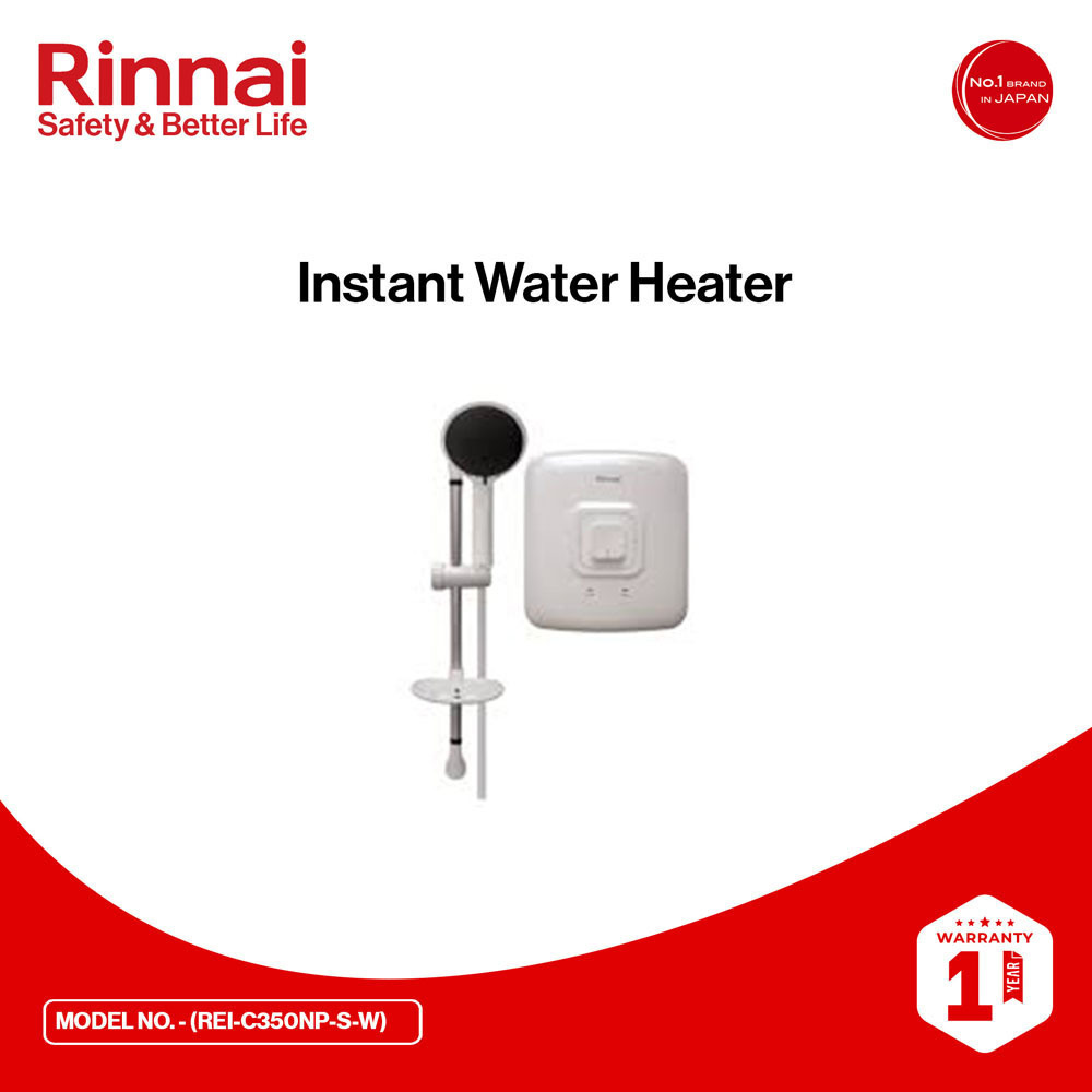 Rinnai Instant Water Heater REIC-350NP-S-W White